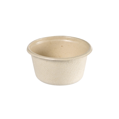 Dressingbägare Bagasse – 60ml 1-fack brun – 150 st