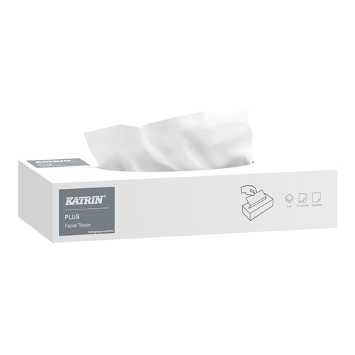 Ansiktsservett  – Katrin Plus Facial 20,5x21cm – 100 st
