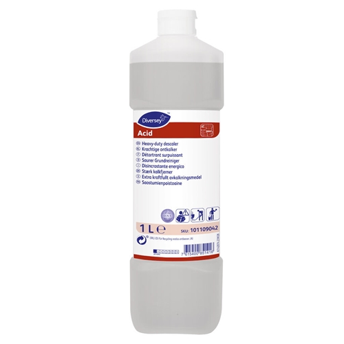 Sanitetsrent/avkalkning ACID – 1L parfymerad pH=2 W4650 – 6 st