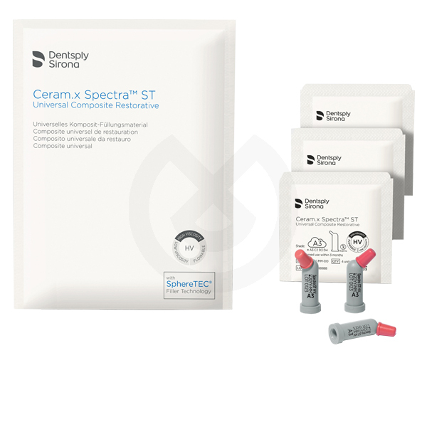 Ceram.x Spectra™ ST HV Kompositkapslar Eco A3, C2, D3, D4  – DENTSPLY