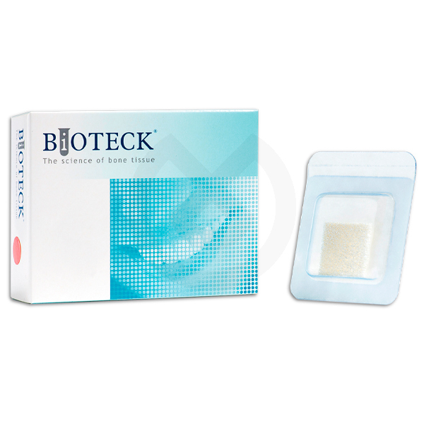 Osteoplant Flex Benmaterial med svampkonsistens, 25 x 25 x 3 mm – BIOTECK