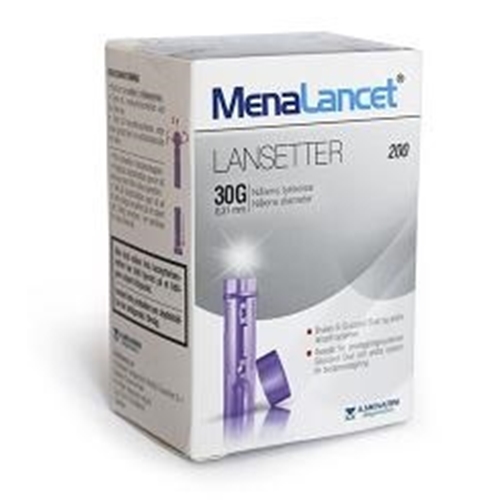 Lansett Menalancet – 30G (0,31mm) 200-p – 200 st