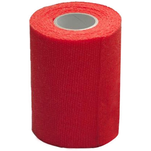 Kohesiv fixeringsbinda Wero Solifix 10 – 8cmx4m röd latexfri – 10 st