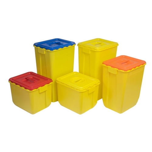 Uppsamlingsbox cytostatika/läkemedel – 50L m lock UN1851