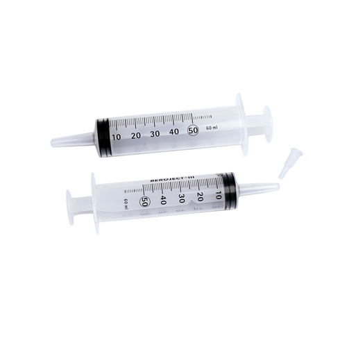 Spruta kateterkona Beroject  – 50/60ml dubbel grad 1ml – 20 st