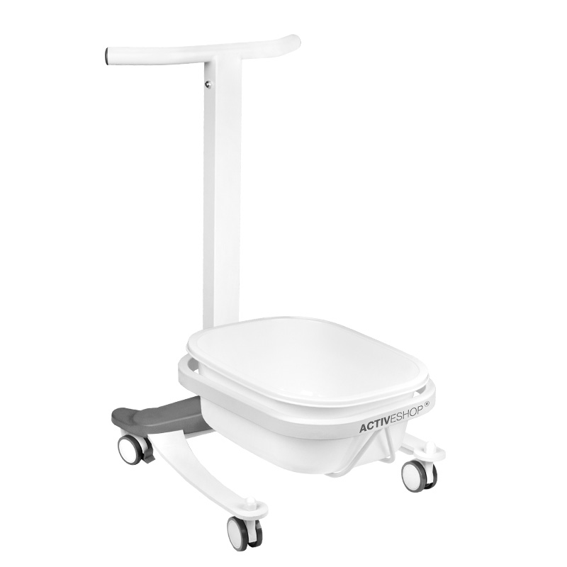 Produktfoto för Fotbad med ergonomisk rullvagn