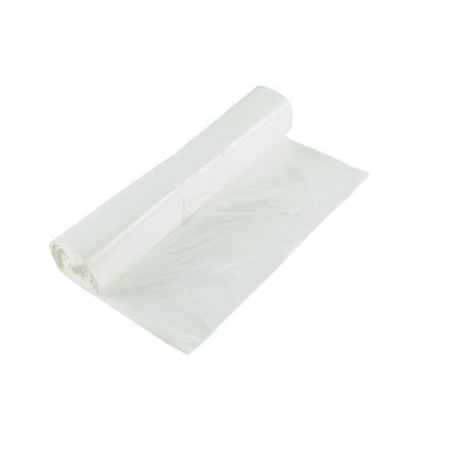 Produktfoto för Avfallspåse LLD plast Basko 20 - 40L 550x600mm 18my vit - 50 st