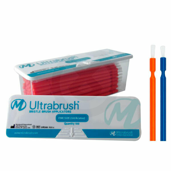 UltraBrush Plus fin borstapplikator + dispenser – MICROBRUSH