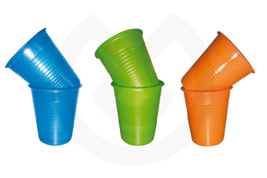 Plastmuggar, 1000 st.