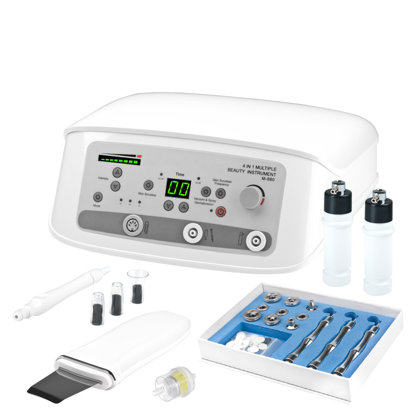 Elegante 880 (4 i 1) – Microdermabrasion + Vakuum + Oxybrasion + Ultraljudspeeling