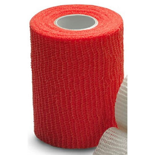 Kohesiv fixeringsbinda Wero Solifix 10 – 10cmx20m röd latexfri