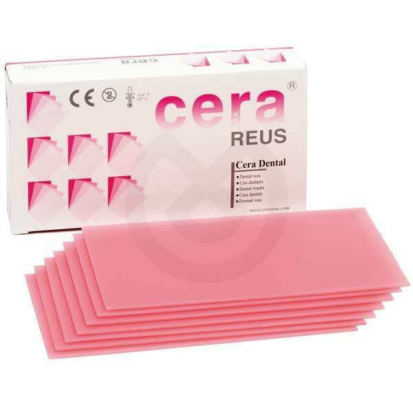 Hårt modelleringsvax i plattor, rosa 450g – REUS