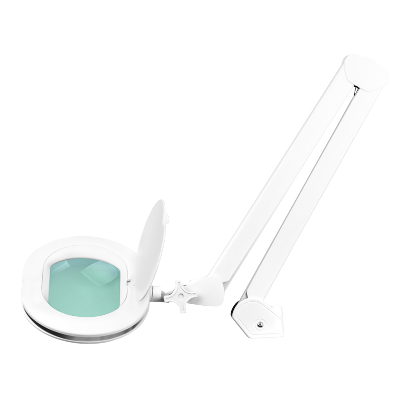 Lupplampa med justerbar ljusstyrka för bänkskiva – 6028 60 LED SMD 5D