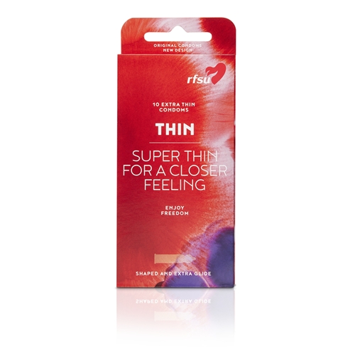 Kondom Thin extra tunn – L185xB53x0,05mm 12×10-p – 120 st