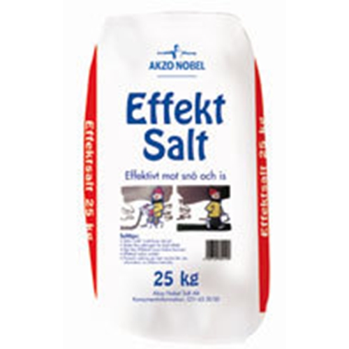 Salt för halkbekämpning 25kg – Akzo Nobel Effektsalt Tösalt