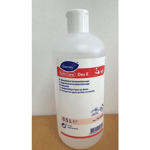 Handdesinfektion Soft Care 70% gel – 500ml Des E H5