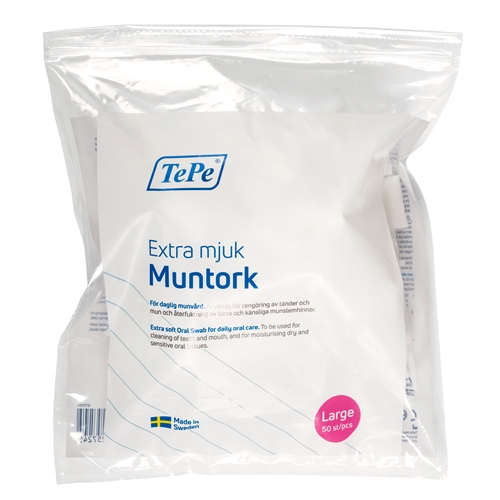 Muntork TePe torr – large skumgummi – 50 st