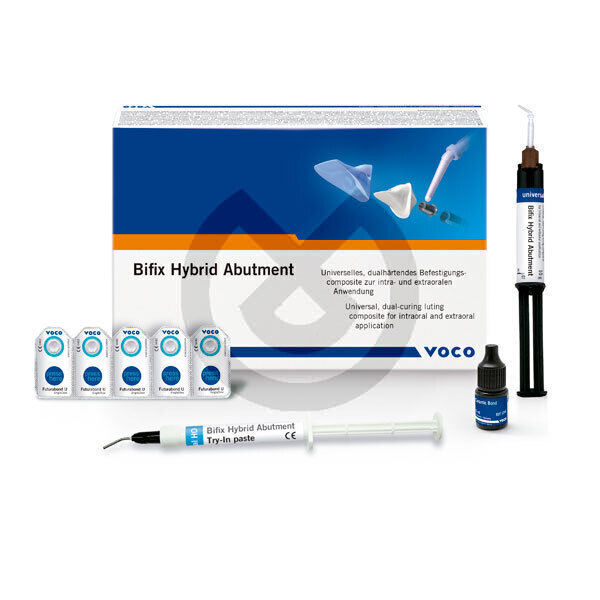 Bifix Hybrid Abutment – Universell dualhärdande komposit för implantat – Kit  – VOCO