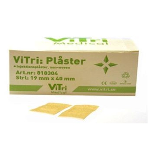 Plåster nonwoven ViTri – 1,9×7,2cm beige – 250 st