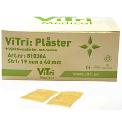 Injektionsplåster nonwoven ViTri – 1,9x4cm beige – 250 st