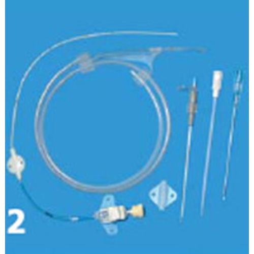 CVK set 1lum Careflow – 5Fx300mm integrerad floswitch – 10 st