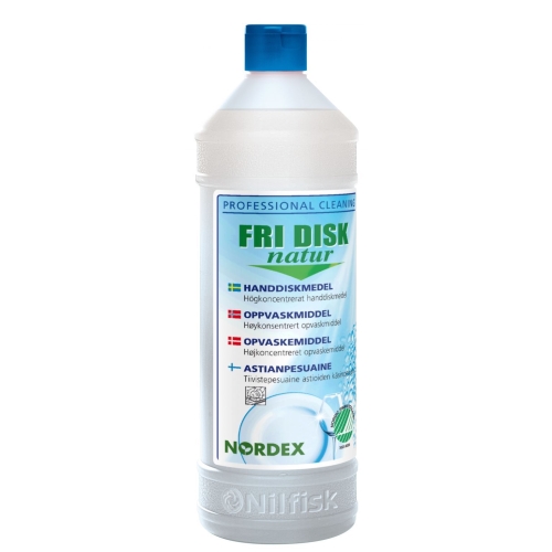 Handdiskmedel Fri Disk Natur – 1L pH=7 oparfymerad Svanen