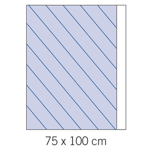 Op handduk häftande evercare – 75x100cm – 15 st