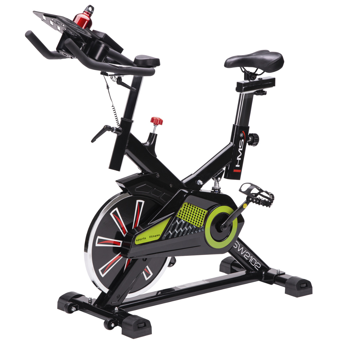 Spinningcykel med dator – Limegrön – SW2102