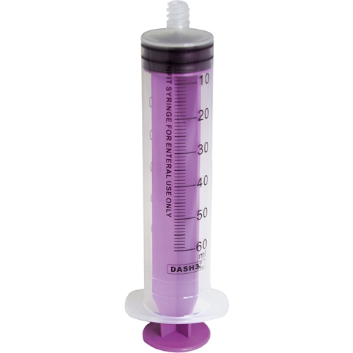 Enteralspruta, excentrisk spets – 60ml ENFit diskbar 1x30st – 30 st