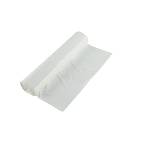 Avfallspåse HD plast – 30L 510x570mm 8my vit – 100 st
