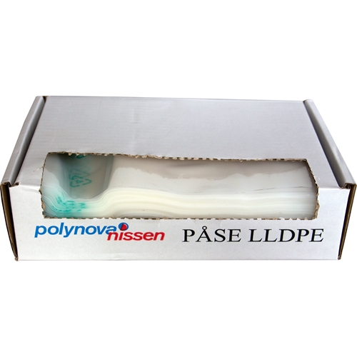 Plastpåse LLD transparent – 8L 300x450mm 40my – 1000 st
