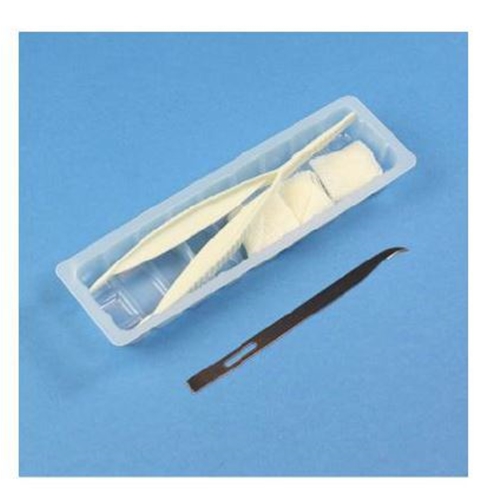 Suturset gasväv Mediplast – 3 tork kniv pincett tråg – 20 st