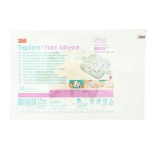 Skumförband Tegaderm Foam Adhesive – 8,8×8,8cm Border – 10 st