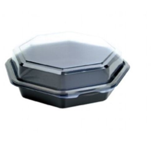 Plastform ps m lock 640ml – 190x190x60mm Duni Octaview sv – 270 st