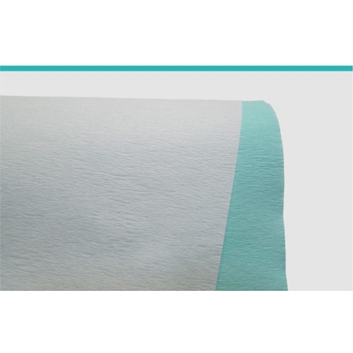 Packskynke Sterisheet 2 Soft 160/160 cellulosa – 120x120cm vit/grön varvat – 100 st
