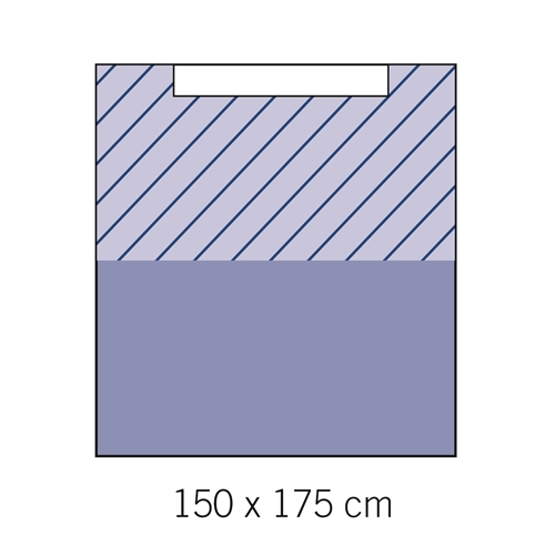 Op lakan häftande evercare – 150x175cm – 34 st