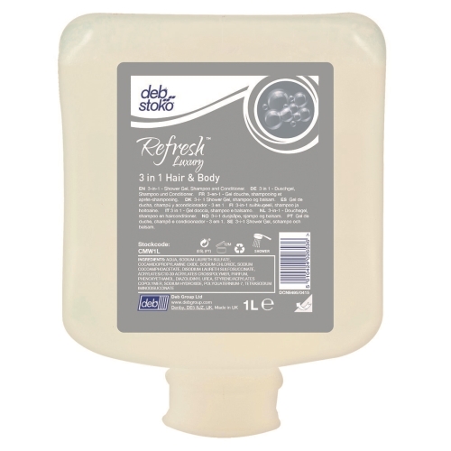 Cremetvål Refresh Luxury 3in1 – 1L parfymerad