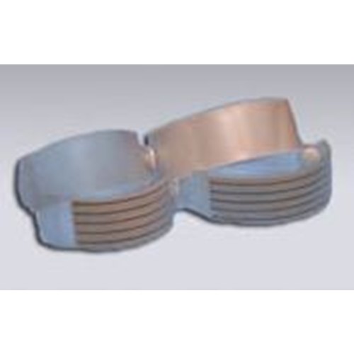 Identitetsband med knapplås Veri-Color 140 – vuxen etikett 87x22mm vit – 250 st