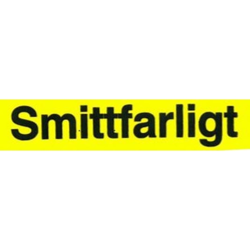 Märktejp – 25mmx66m gul rle