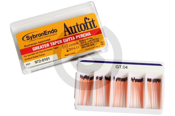 Autofit Taper Guttaperka .04-.08