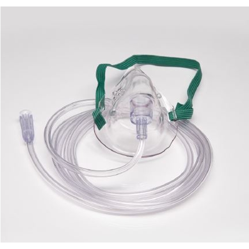 Syrgasmask Salter-Style – vuxen 2,1m slang – 50 st