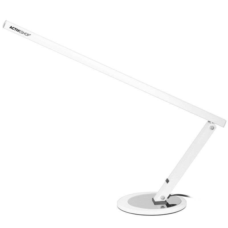Slimmad bordslampa med LED-belysning i aluminium – Vit Slimmad bordslampa med LED-belysning i aluminium – Vit