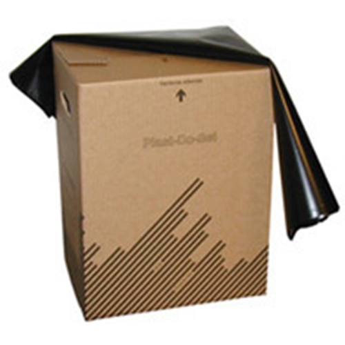Riskavfallssäck EBA kvalitet – t 38L 750x800mm 120my svart