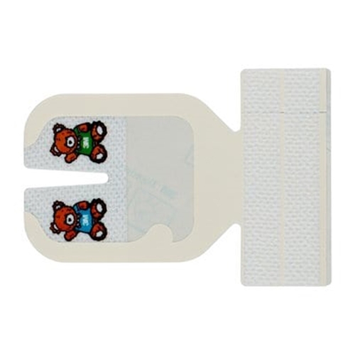 Venkateterförband Tegaderm – 5×5,7cm 1610 slits nalle ped – 100 st