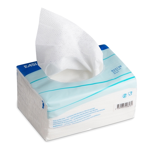 Torkduk Easitex Allduk 82 – 29x38cm vit komposterbar – 60 st