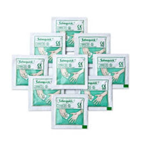 Sårtvättare Salvequick – 11x12cm st-pack m NaCl 1000st – 1000 st