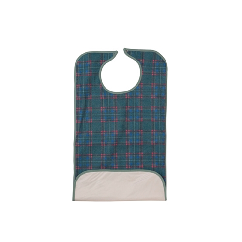 Haklapp flergångs med ficka Heinex – 45x90cm absorberande grönrutig