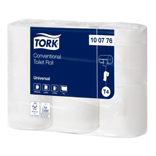 Toalettpapper 1-L Normal T4 – 50,4m Tork Universal 0,13kg – 48 st