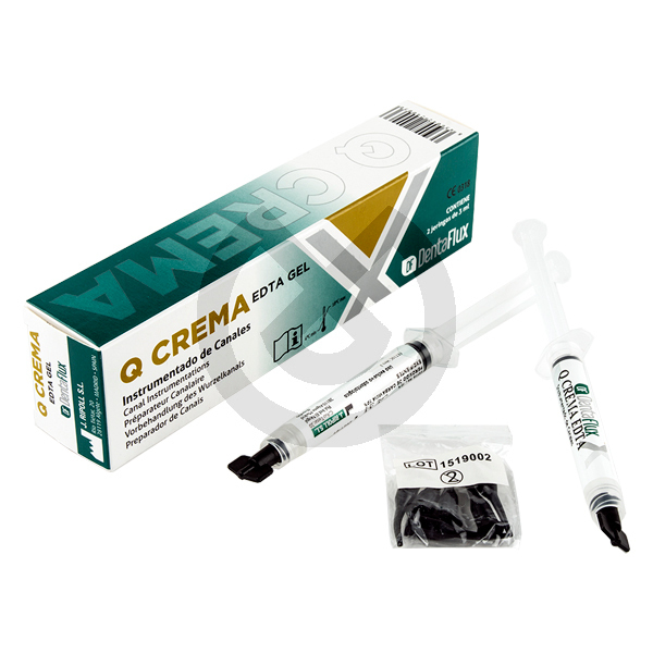 Q-Cream EDTA (2 sprutor) – DENTAFLUX