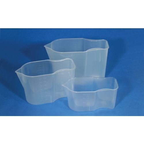 Tillbringare plast – 1000ml transparent – 24 st
